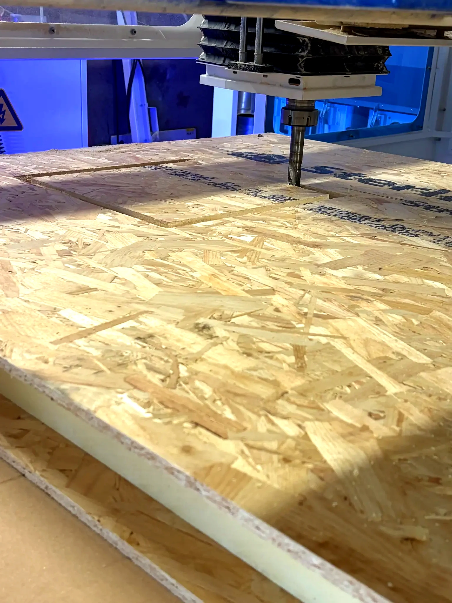 CNC precision cutting at Premier Sips factory